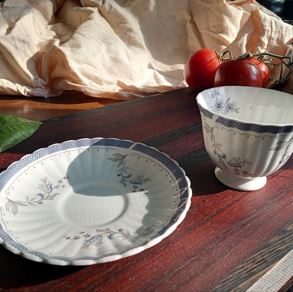 Royal Stafford bone china England. Cup and saucer. Make Believe (pattern). . - Picture 12 of 12